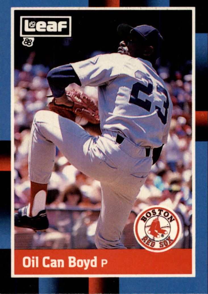 1988 Leaf/Donruss Baseball Cards       252     Oil Can Boyd